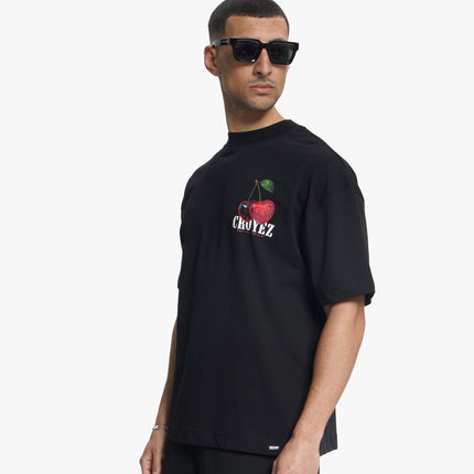 Croyez Croyez T-Shirt Cerise D'Amour SS26 Black