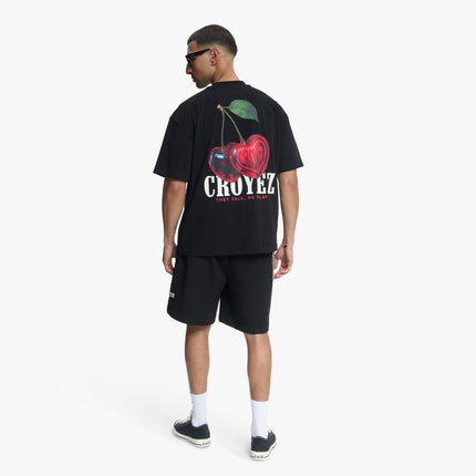 Croyez Croyez T-Shirt Cerise D'Amour SS26 Black