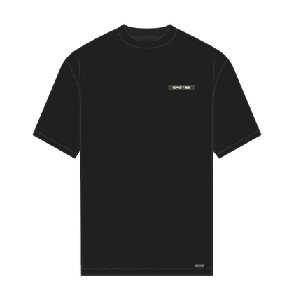 Croyez Croyez T-Shirt Etiquette SS26 Black