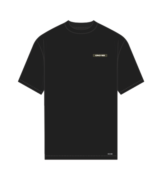 Croyez Croyez T-Shirt Etiquette SS26 Black