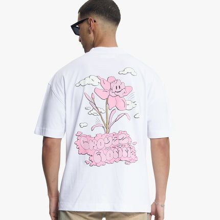 Croyez Croyez T-Shirt Fleur Heureuse SS26 White