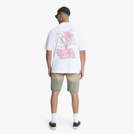 Croyez Croyez T-Shirt Fleur Heureuse SS26 White