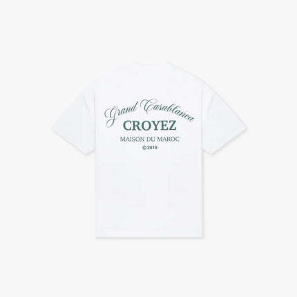Croyez Croyez T-Shirt Grand Casablanca FW25 White/Green