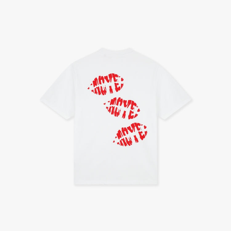 Croyez Croyez T-Shirt Lips PS26 White