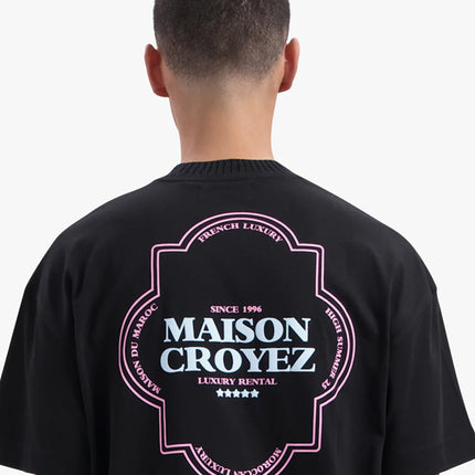 Croyez Croyez T-Shirt Moroccan FW25 Black/Pink