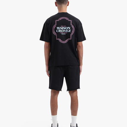 Croyez Croyez T-Shirt Moroccan FW25 Black/Pink