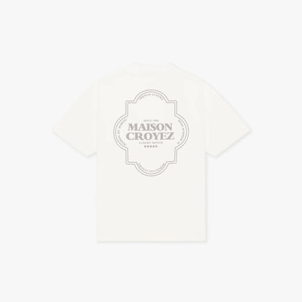 Croyez Croyez T-Shirt Moroccan FW25 Off White/Brown