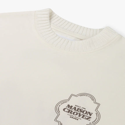 Croyez Croyez T-Shirt Moroccan FW25 Off White/Brown