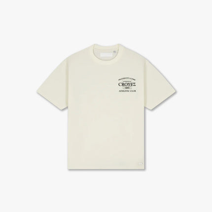 Croyez Croyez T-Shirt Overlay Fraternite SS26 Off-White