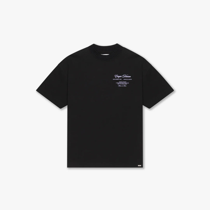 Croyez Croyez T-Shirt Showroom FW25 Black/Lilac
