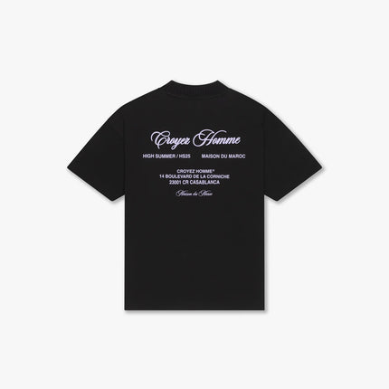 Croyez Croyez T-Shirt Showroom FW25 Black/Lilac