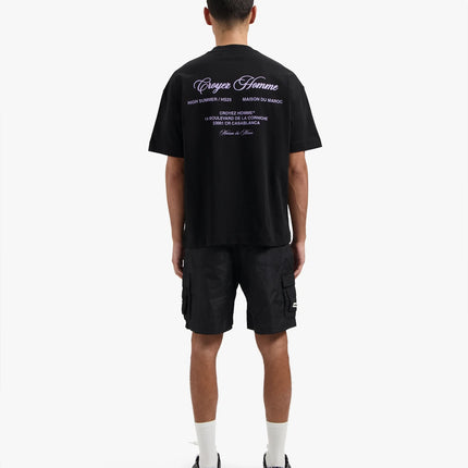 Croyez Croyez T-Shirt Showroom FW25 Black/Lilac