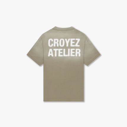 Croyez Croyez T-Shirt Sprayed Atelier FW25 Dusty Olive
