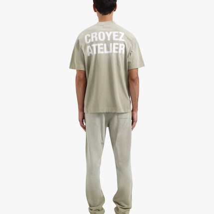 Croyez Croyez T-Shirt Sprayed Atelier FW25 Dusty Olive