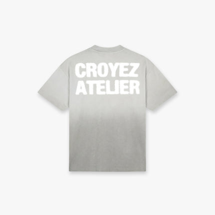 Croyez Croyez T-Shirt Sprayed Atelier SS26 Light Grey