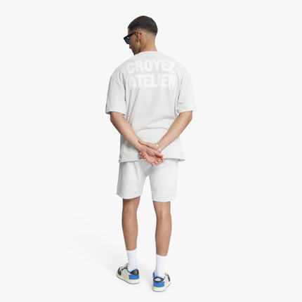 Croyez Croyez T-Shirt Sprayed Atelier SS26 Light Grey