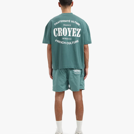 Croyez Croyez T-Shirt Stamp FW25 Green