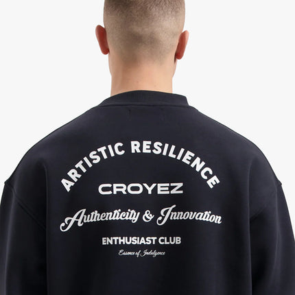 Croyez Croyez Tracksuit Enthusiast Club FW25 Navy