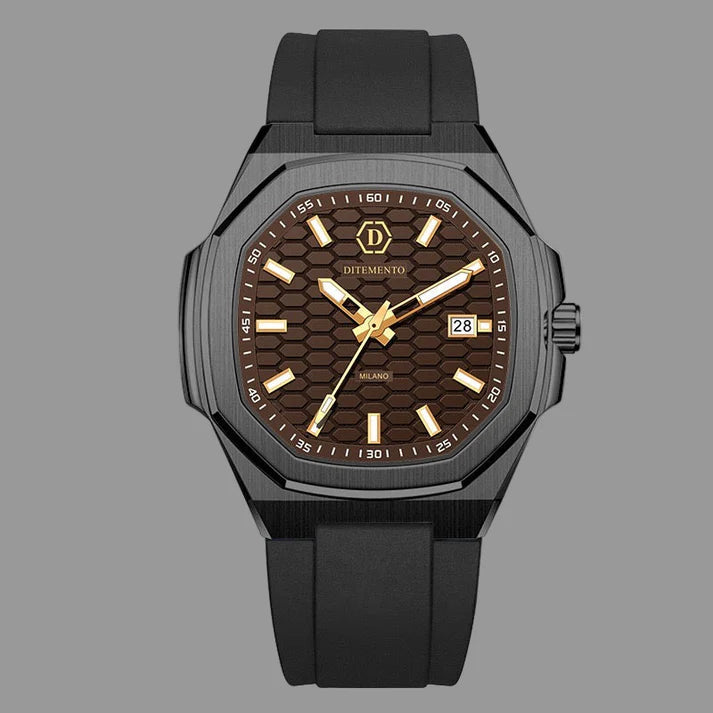 Ditemento Ditemento Watch Coco Exclusivo Black/Brown