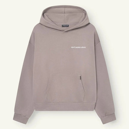 Don't Waste Culture Don't Waste Culture Hoodie Ray FW25 Warm Grey