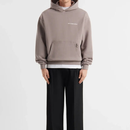 Don't Waste Culture Don't Waste Culture Hoodie Ray FW25 Warm Grey
