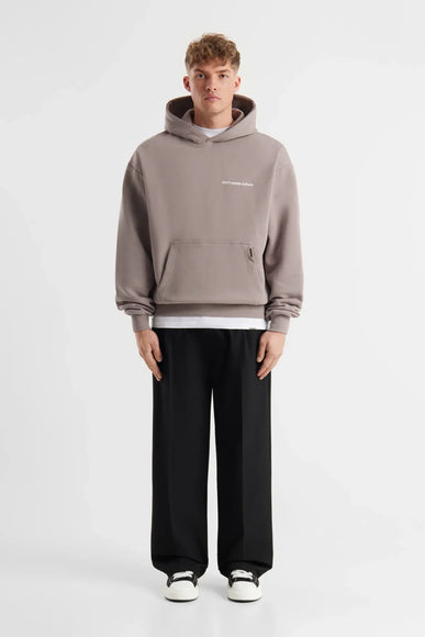 Don't Waste Culture Don't Waste Culture Hoodie Ray FW25 Warm Grey