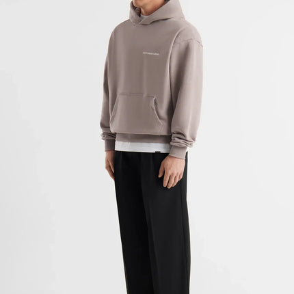 Don't Waste Culture Don't Waste Culture Hoodie Ray FW25 Warm Grey