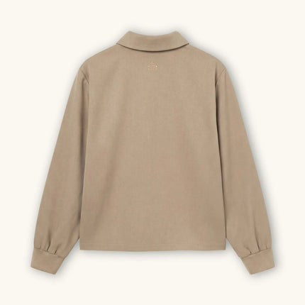 Don't Waste Culture Don't Waste Culture Jacket Sorelia SS26 Dark Beige