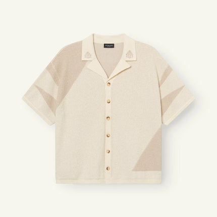 Don't Waste Culture Don't Waste Culture Knitted Shirt Helviane SS26 Beige