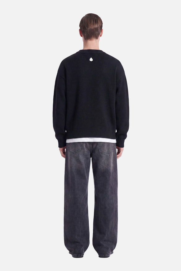 Don't Waste Culture Don't Waste Culture Knitwear Sweater Aroloa FW26 Black