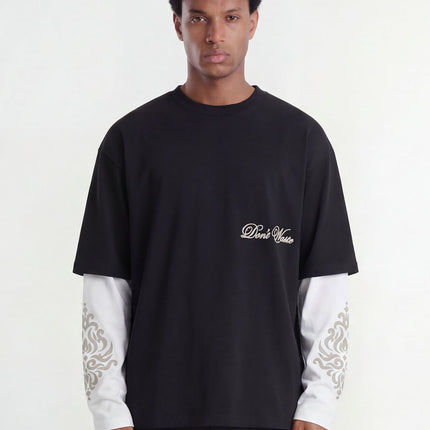Don't Waste Culture Don't Waste Culture Longsleeve Alarel SS26 Black