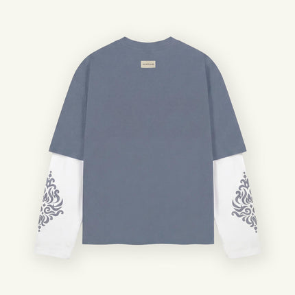 Don't Waste Culture Don't Waste Culture Longsleeve Alarel SS26 Light Blue