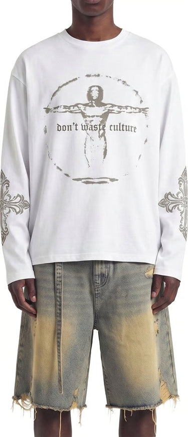 Don't Waste Culture Don't Waste Culture Longsleeve Ator SS26 Off-White