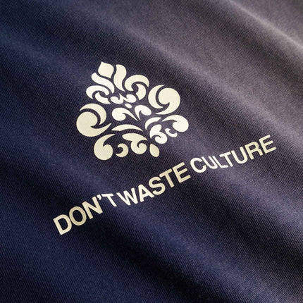 Don't Waste Culture Don't Waste Culture Longsleeve Fade FW26 Navy Blue