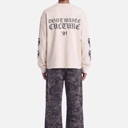 Don't Waste Culture Don't Waste Culture Longsleeve Fina FW26 Beige