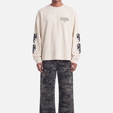 Don't Waste Culture Don't Waste Culture Longsleeve Fina FW26 Beige