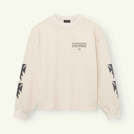 Don't Waste Culture Don't Waste Culture Longsleeve Fina FW26 Beige