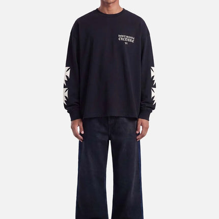 Don't Waste Culture Don't Waste Culture Longsleeve Fina FW26 Black