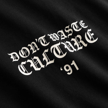 Don't Waste Culture Don't Waste Culture Longsleeve Fina FW26 Black