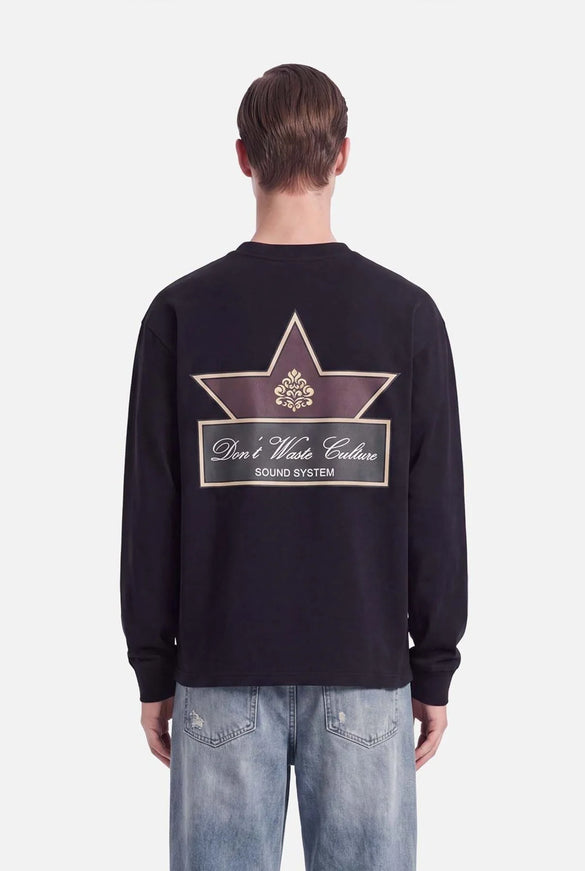 Don't Waste Culture Don't Waste Culture Longsleeve Orel FW26 Black