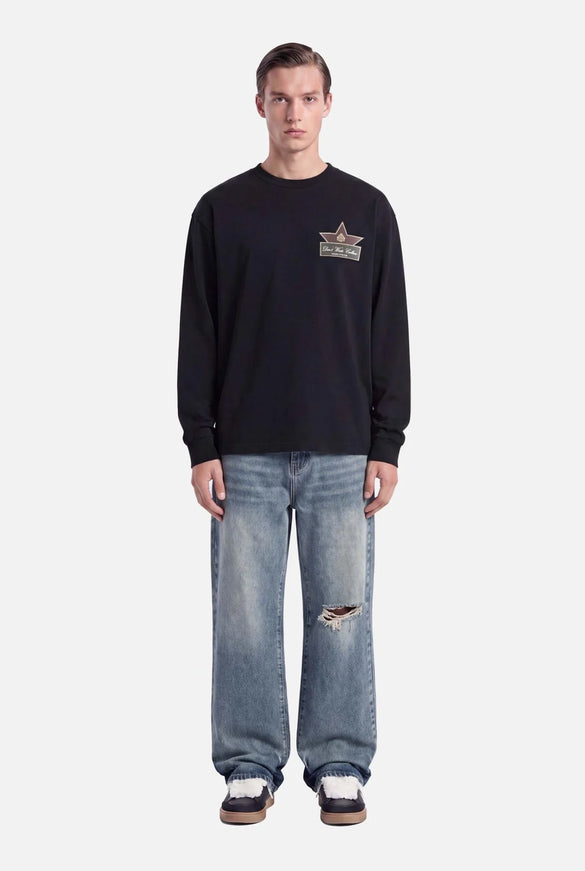 Don't Waste Culture Don't Waste Culture Longsleeve Orel FW26 Black