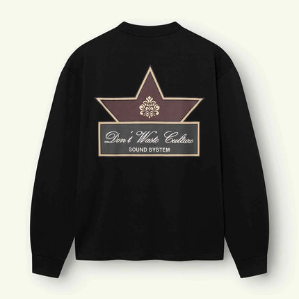 Don't Waste Culture Don't Waste Culture Longsleeve Orel FW26 Black