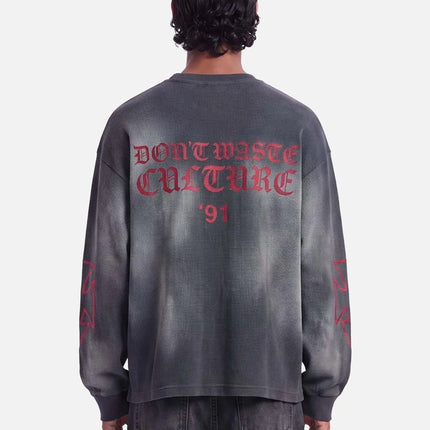 Don't Waste Culture Don't Waste Culture Longsleeve Romiya FW26 Dark Grey