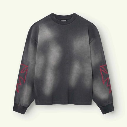 Don't Waste Culture Don't Waste Culture Longsleeve Romiya FW26 Dark Grey