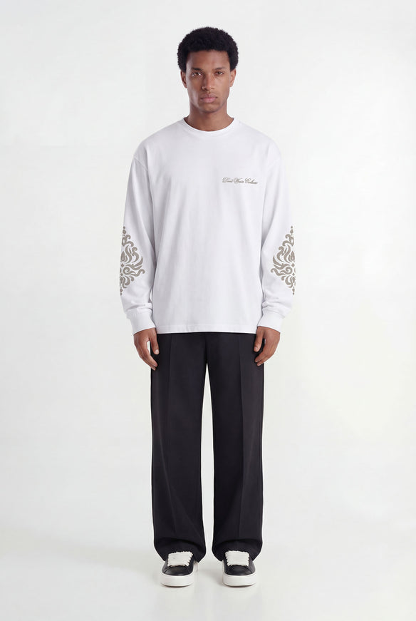 Don't Waste Culture Don't Waste Culture Longsleeve Roye SS26 Off White