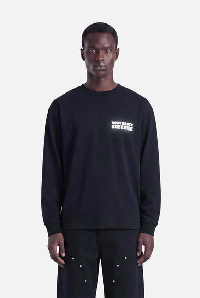 Don't Waste Culture Don't Waste Culture Longsleeve Sunoa FW26 Black