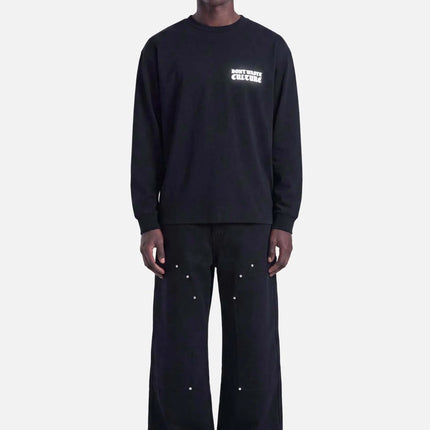 Don't Waste Culture Don't Waste Culture Longsleeve Sunoa FW26 Black