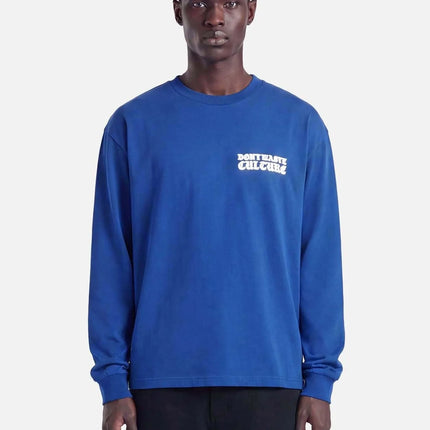 Don't Waste Culture Don't Waste Culture Longsleeve Sunoa FW26 Klein Blue