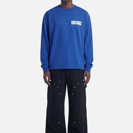 Don't Waste Culture Don't Waste Culture Longsleeve Sunoa FW26 Klein Blue