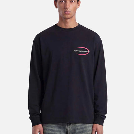 Don't Waste Culture Don't Waste Culture Longsleeve Tavi FW26 Black